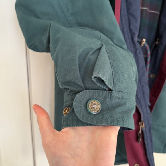 VINTAGE Alaska Trails quilted fleece flannel-lined outdoor winter coat - Picture 5 of 13